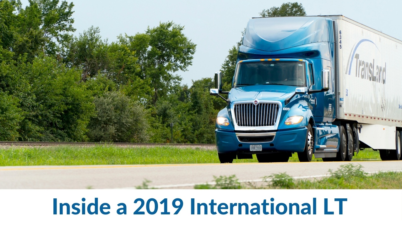 Inside A 2019 International LT inside-a-2019-international-lt